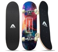 Apollo Skateboard per Bambini, Skate Cruiser con Cuscinetti a Sfera ABEC 3, Design Originale per Bambini e Bambine, Età 3+