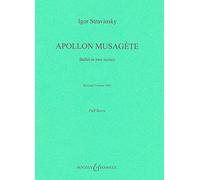 Apollon Musagete: Ballet in 2 Scenes. string orchestra. Partition.