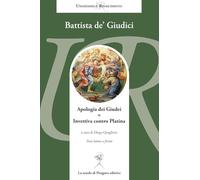 Apologia dei Giudei. Invettiva contro Platina