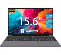 ApoloMedia Laptop: potenza illimitata e ampio spazio di archiviazione con 12 GB di RAM, 512 GB SSD e display IPS FHD da 15,6"