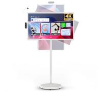 ApoloSign 4K da 32 pollici Monitor portatile , display intelligente rotante 2160p, touchscreen, sistema operativo Android, batteria integrata, rotazione completa di 360 gradi