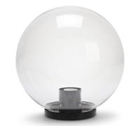 APOLUX Lampada Sferica da esterno diametro 250mm Attacco E27 Trasparente