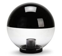 APOLUX: Sfera per esterno in PMMA, 300mm, E27, "Half Moon"