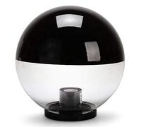 APOLUX: Sfera per esterno in PMMA, 300mm, E27, "Half Moon"
