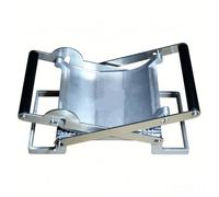 APOMNG Batticarne Manuale Appiattitore Utensile per Carne Durevole in Acciaio Inossidabile Pressa per Carne Ergonomica a Mano per Cucina Casalinga Ristorante Barbecue Griglia Hamburger e Salumi