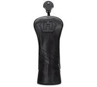 APOMNG Copertura per Testa Mazza da Golf in Pelle PU Impermeabile per Driver e Legni da Fairway con Fodera in Velluto e Due Fasce Elastiche Adatta alla Maggior Parte dei Legni,L