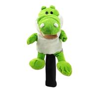 APOMNG Copri Testa Mazza da Golf in Peluche a Forma di Coccodrillo per 460cc, Interno in Morbido Pile, Protezione dai Graffi, Carino Regalo da Golf a Tema Cartone Animato