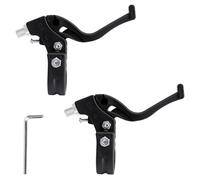 APOMOONS 1 Paio Leva Freno Bici Bambino con Chiave A Brugola, Leve Freno Universali per Biciclette Nere, Manopole Freno per Biciclette per Bambini per Biciclette, Accessori per Biciclette per Bambini