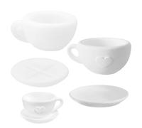 APOMOONS 2 stampi in silicone per candele, stampi per candele, stampi in silicone per candeline, stampi in silicone, portacandele, tazza, vaso in gesso, vaso in silicone (Ax2)