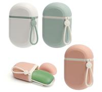 APOMOONS 3 Pezzi Portasapone da Viaggio con Sgocciolatoio, Portatile Porta Saponetta con Manico, Porta Shampoo Solido a Prova di Perdite, Portasaponetta per Viaggio Bagno Esterno Palestra