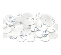 APOMOONS 50 Pezzi Gommini Antiscivolo Gommini Adesivi,25 mm Gommini Trasparenti Adesivi Silicone Adesivi Feltrini Trasparenti,Adesivi Rotondo per Piano Mobili Tavolo in Vetro
