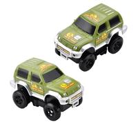 APOMOONS Autocarro da corsa per bambini 4 anni Strax treno auto originale per Magic Tracks giocattolo da corsa per bambini auto da corsa giocattolo autoportante Strax Auto Carrera Roll Up Car Track