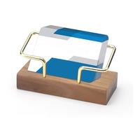 APOMOONS Porta Biglietti da Visita da Tavolo Portabiglietti da Scrivania Espositore Post Buisness Cartolina Artigianato Mostra Flyer Montaggio A Parete Catalogo Custodia Proprietario Presentacion