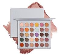 Apooliy Palette di ombretti 30 ombretti pigmentati Matte Shimmer Palette di trucco Glitter a lunga durata impermeabile