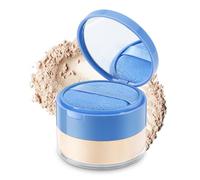 Apooliy Polvere opaca, impermeabile e a lunga durata per un risultato impeccabile, minimizza i pori, controlla l'olio, polvere per il trucco, include un soffio e uno specchio