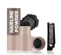 Apooliy Polvere per l'attaccatura dei capelli con pennello, polvere d'ombra per l'attaccatura dei capelli, stick per donne e uomini, penna per ombreggiare i capelli resistente all'acqua.