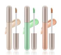 Apooliy Set Di 3 Sticks Correttori,Copertura Totale,Bastone Liquido Leggero,Bastone Anti-correttore Impermeabile Per Occhiaie,Macchie, Macchie Di Invecchiamento, Acne, Lentiggini