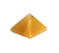 Aport Presents Piramide della Citrina Naturale per Reiki Healing E Crystal Healing Pietra Pyramid Pyramid Dimensione 20-25 Mm Approssimativamente (Color: Giallo) #Aport-617
