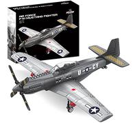 Apostrophe Games Set di blocchi di costruzione dell'aeronautica (P-51 Mustang)