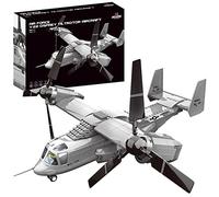 Apostrophe Games V-22 Osprey Tiltrotor Aeromobili blocchi di costruzione - 460 Pezzi, Blocchi di costruzione dell'aeronautica