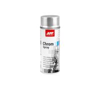 APP Chrome Vernice Spray Argento Metallizzato | Bomboletta Spray Argento Metallizzato | Vernice spray per metallo, plastica, legno, vetro | 400 ml