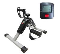 App Life Pedaliera Riabilitazione Mini Cyclette Dispositivo Medico di Classe I Bike Bicicletta Anziani Pedali Antiscivolo Schermo Ginnastica Passiva Esercizio Fitness Gambe da Tavolo (Nero élite)