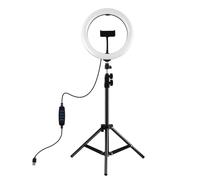 APP LIFE Ring Light Luce per Selfie da 10 Pollici - Staffa Triangolare - Luce ad