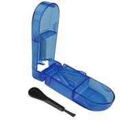 App Life Taglia Pillole 4 in 1 - Frantuma/Trita Porta Pillola Portatile- Lama per Grandi Pillole, Piccole Pillole - Taglia in due o Quattro Qualsiasi Pillola