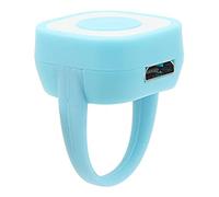 APP Page Turner, Design Ergonomico 10 Ore a Basso Consumo Energetico Telecomando Ad Anello ABS e Silicone per l'otturatore della Fotocamera (Blu)