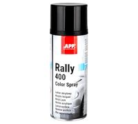 APP Rally 400 Color Spray - Bomboletta spray nero lucido | 400 ml | Vernice spray nero lucido | Bomboletta per tutte le superfici, ad alta copertura