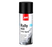 APP Rally 400 Color Spray - Bomboletta spray nero opaco | 400 ml | Vernice spray nero opaco | Bomboletta per tutte le superfici, ad alta copertura