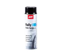 APP Rally Color Spray - Bomboletta Spray Nero Lucido | Vernice Acrilica ad Alta Copertura | Colore Nero per Tutte le Superfici | Nero Lucido | 500 ml