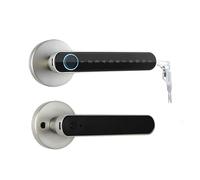 APP Tuya, Telecomando Compatibile Bluetooth, Biometria Intelligente Dele Impronte Digitali, Serratura Elettronica Facile Alta Sicurezza(Light Green)