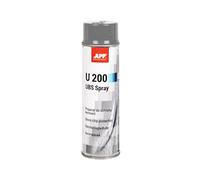 App U200 UBS Spray alla Protezione Sottoscocca Auto | Antipietrisco, Antiruggine e Antirombo Sottoscocca Protezione | Antirombo Sottoscocca Spray in Resina Sintetica e Gomma | 500 ml | Grigio