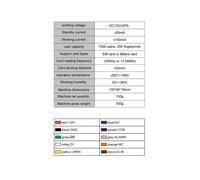 App WIFI TUYA Tastiera di Controllo Accesso Biometrico per Impronte Digitali System di Controllo Accesso Porta Autonomo Impermeabile IP66(A)