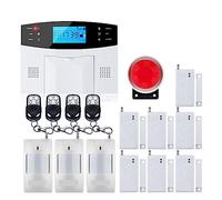 APP Wireless Wired Home Security WIFI di allarme Interfono Telecomando Kit sensore sirena autodial Sistema Di Allarme Completo(G2B Bundle B)