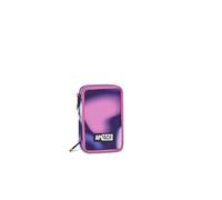 Appack Astuccio 3 Zip, Triplo Scomparto, Completo di Matite, Pennarelli, Colori, Accessori Zaino, Elementari, Medie, Violet, Bambine e Ragazze, viola