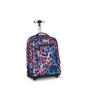 Appack Big Trolley, 35 L, Singola Barra Telescopica, Spallacci a scomparsa, Doppio uso, Tasca frontale, Scuola elementare, English Lavander, Bambine e Ragazze, rosa/blu
