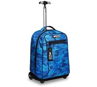 Appack Big Trolley a ppack, Blu, 2 in 1 Spallacci Per Uso Zaino, Scuola y Tempo Libero