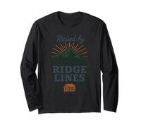 Appalachia Mountain Pride Appalachian Heritage Hill Country Maglia a Manica