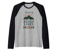 Appalachia Mountain Pride Appalachian Heritage Hill Country Maglia con Maniche Raglan