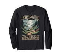 Appalachia Walk The Path. Abbraccia Il Viaggio. Maglia a Manica