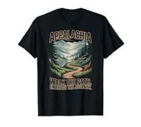 Appalachia Walk The Path. Abbraccia Il Viaggio. Maglietta