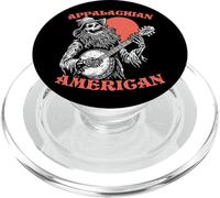 Appalachian American Skeleton Banjo Player Bluegrass PopSockets PopGrip per MagSafe