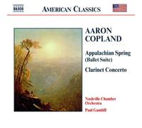 Paul Gambill Clarinet Concerto, Appalachian Spring (Gambill, Ardan) (CD) Album