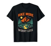 Appalachian Trail Hike More Worry Less Mens National Park Maglietta