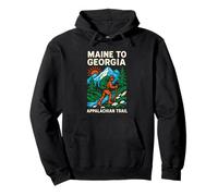 Appalachian Trail Maine a Georgia Vintage National Park Felpa con Cappuccio