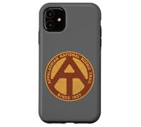 Appalachian Trail Marker Retro National Scenic Trail Custodia per iPhone 11