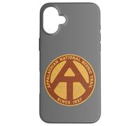 Appalachian Trail Marker Retro National Scenic Trail Custodia per iPhone 16 Plus