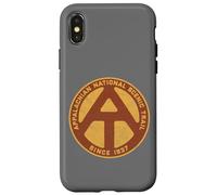 Appalachian Trail Marker Retro National Scenic Trail Custodia per iPhone X/XS